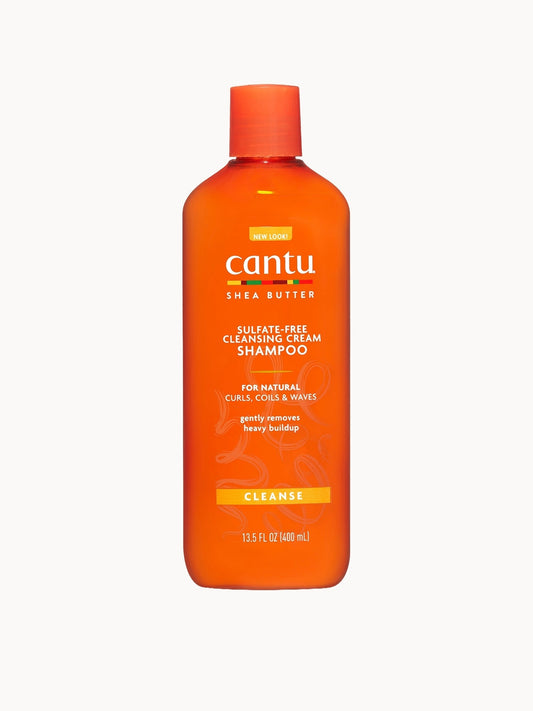 Cantu Sulfate-Free Cleansing Cream Shampoo 400 ml sulfaatiton shampoo kiharille hiuksille