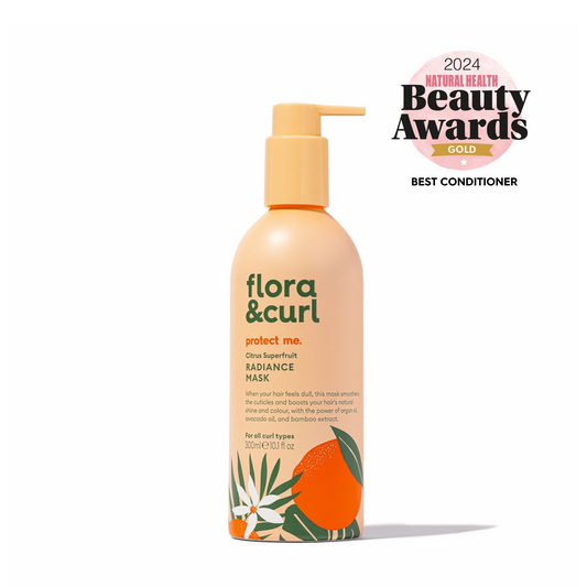 Flora & Curl Citrus Superfruit Radiance Mask kosteuttava hoitonaamio