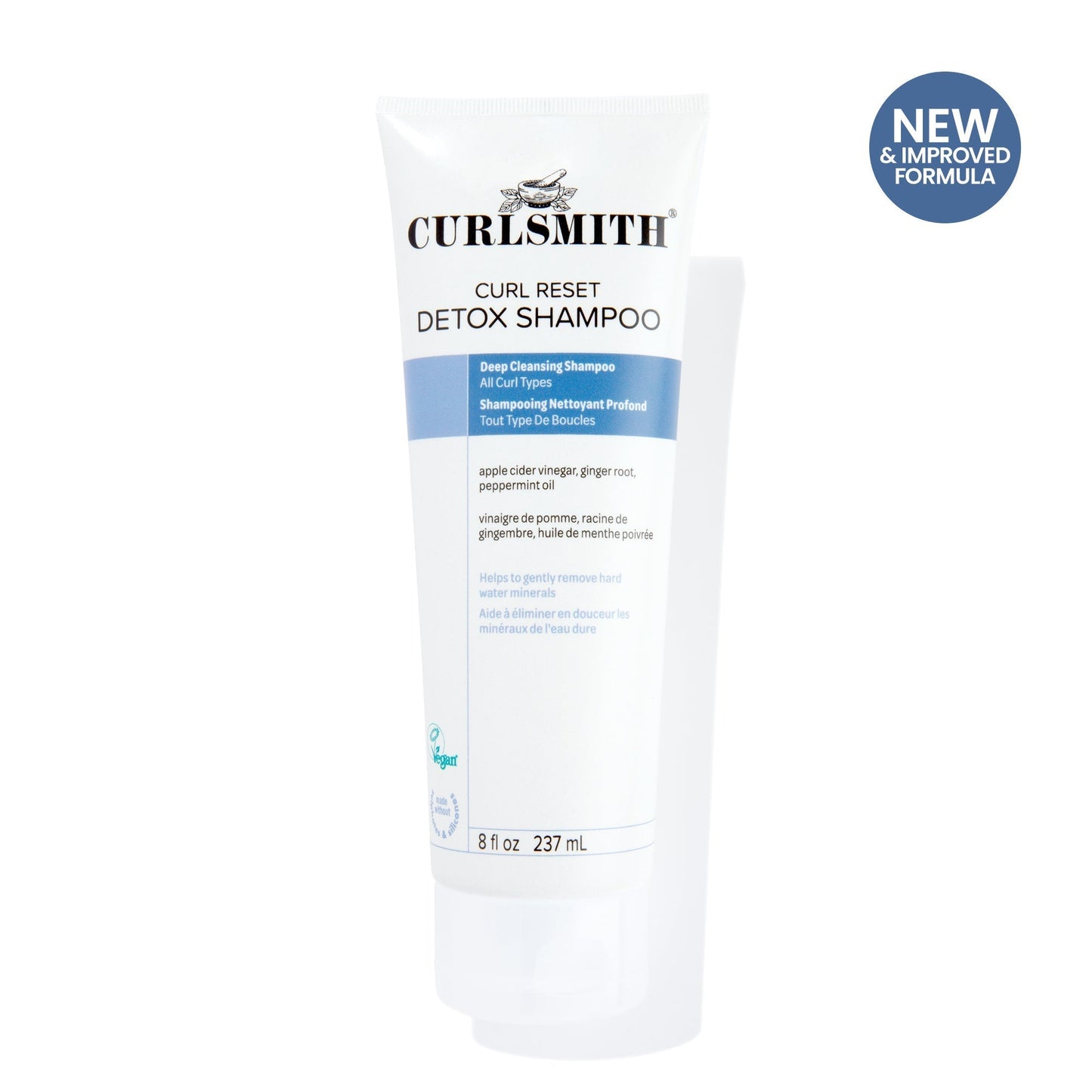 Curlsmith Curl Reset Detox Shampoo puhdistava sulfaatiton shampoo