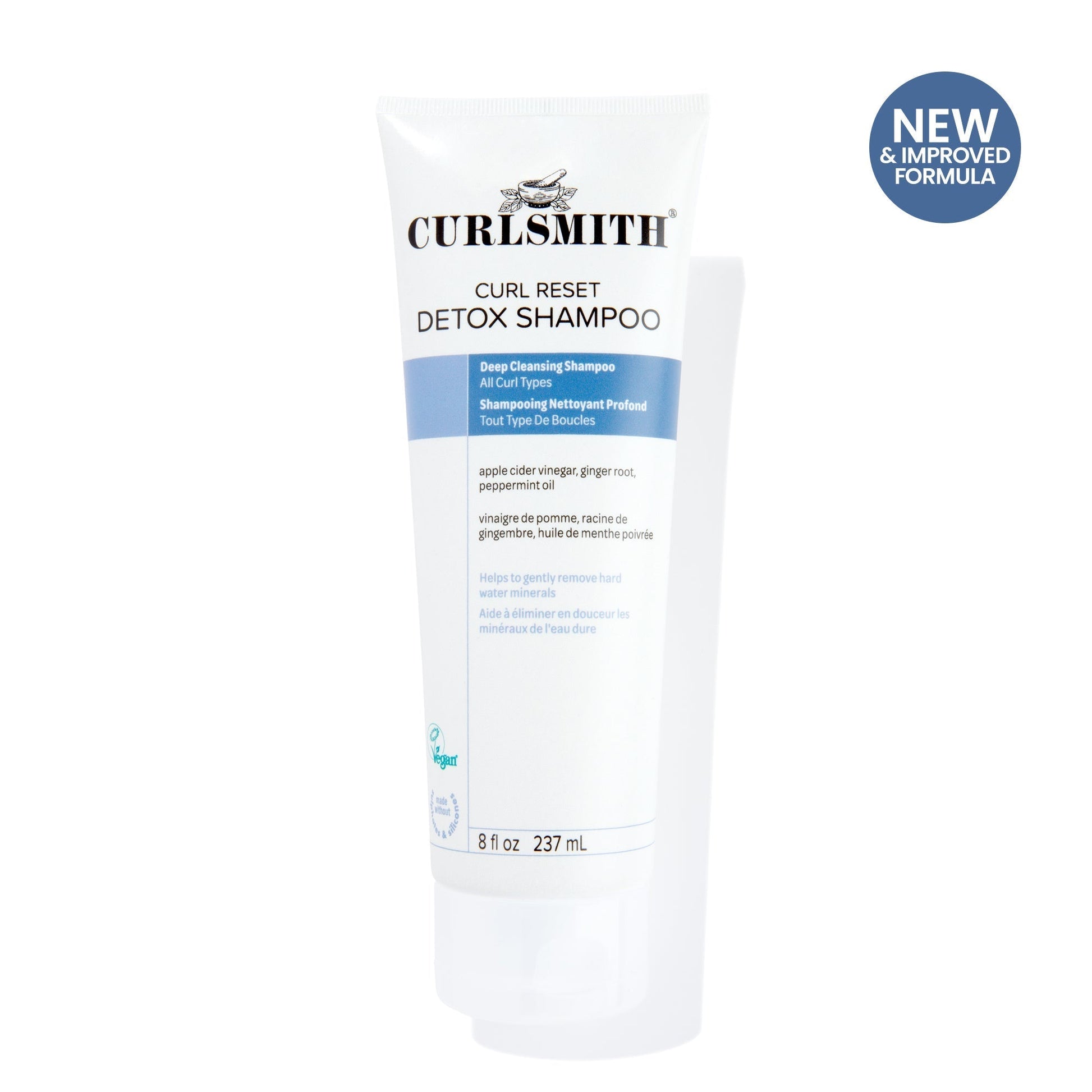 Curlsmith Curl Reset Detox Shampoo puhdistava sulfaatiton shampoo