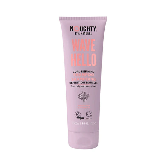 Noughty Wave Hello Shampoo 250 ml sulfaatiton shampoo aaltoileville hiuksille